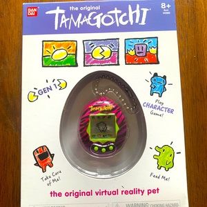 Pink and Purple Tamagotchi